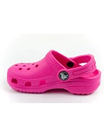 Dětské sandály Crocs Classic Clog T, růžové, pohodlné, módní Dětské sandály Crocs Classic Clog T, růžové, pohodlné, módní