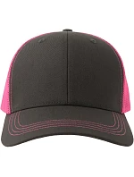 Atlantis Headwear Sonic-S 6 panelová Trucker kšiltovka 33.0259 dark grey/fuchsia fluo Atlantis Headwear Sonic-S 6 panelová Trucker kšiltovka 33.0259 dark grey/fuchsia fluo