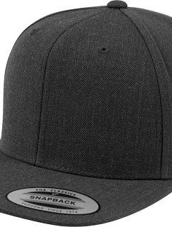 Flexfit 6089M 6 panelová Snapback kšiltovka 55.6089 dark grey/dark grey