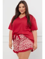 Italská móda Evora cr.r. cr.sp. barva:c.red/print