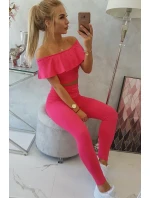 Sada s volánky malinová Sada s volánky malinová