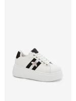 Dámské tenisky na platformě s bílým přívěskem Palvessa