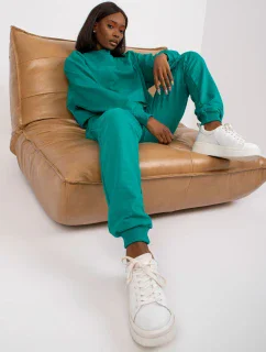 Teplákové kalhoty AP DR A 003 tmavě zelené