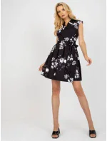 Dámské šaty LK SK 508939 černé Dámské šaty LK SK 508939 černé