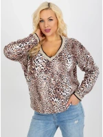 Halenka RV BZ 8338.39P černá a béžová