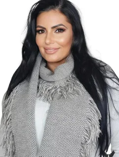 Dámská šála ALDURA hnědá - Kamea