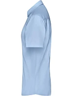 Daiber JN 683 Mikro keprová halenka s krátkým rukávem 02.0683 light blue Daiber JN 683 Mikro keprová halenka s krátkým rukávem 02.0683 light blue