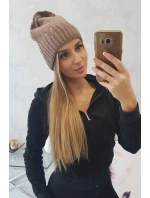 Dámská čepice Irmina K333 mocca