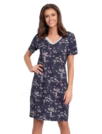 Dámská noční košile Evita tmavě modrá - Italian Fashion Dámská noční košile Evita tmavě modrá - Italian Fashion