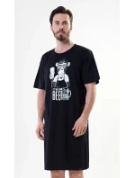 Pánská noční košile s krátkým rukávem Opice - Vienetta Pánská noční košile s krátkým rukávem Opice - Vienetta