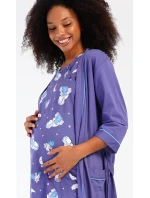 Dámský župan s mateřskou košilí Méďa