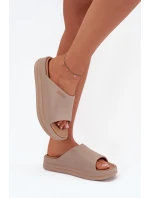 Pantofle model 216429 Step in style Pantofle model 216429 Step in style