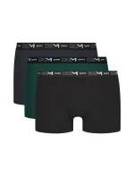 Pánské boxerky 3 ks DIM COTTON STRETCH BOXER 3x - DIM - tmavě zelená Pánské boxerky 3 ks DIM COTTON STRETCH BOXER 3x - DIM - tmavě zelená
