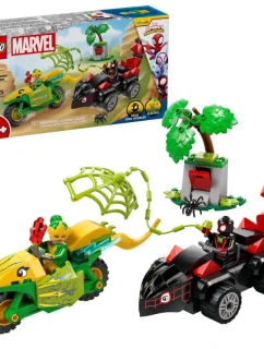 LEGO MARVEL SUPER HEROES 11198 Spinovo pronásledování Electra v dinopojezdech