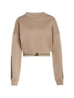 Dámská mikina adidas Hyperglam béžová KQ5197