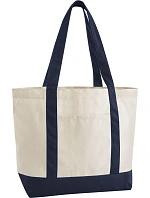 Westford Mill W 804 EarthAware™ taška z bio bavlny 50.0804 natural/french navy Westford Mill W 804 EarthAware™ taška z bio bavlny 50.0804 natural/french navy