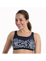 Style Toliara Top Care-bikini-horní díl 6568-1 marine-bílá - Anita Care