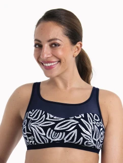 Style Toliara Top Care-bikini-horní díl 6568-1 marine-bílá - Anita Care