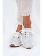 Kožené Lehká Polobotky Dámské Artiker 54C1758 Bílé