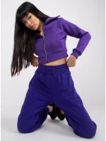 Tepláky RV DR 7460.11 tmavě fialová Tepláky RV DR 7460.11 tmavě fialová