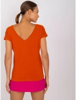 Tričko RV TS 4662.39P tmavě oranžové