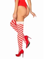 Vánoční punčochy Kissmas stockings - Obsessive