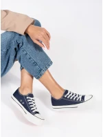 Klasické tmavě modré tenisky dámské platforma Klasické tmavě modré tenisky dámské platforma