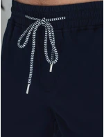 Pánské tmavě modré džínové šortky FashionStreet SX2546 Pánské tmavě modré džínové šortky FashionStreet SX2546