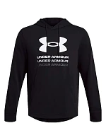Pánská mikina Under Armour UA Rival Terry Graphic Hoodie, černá, 1386047 001 Pánská mikina Under Armour UA Rival Terry Graphic Hoodie, černá, 1386047 001