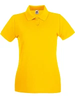 Fruit of the Loom Lady-Fit Premium Polo Dámské piqué polo 16.3030 sunflower Fruit of the Loom Lady-Fit Premium Polo Dámské piqué polo 16.3030 sunflower