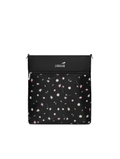 Dámská crossbody kabelka na kočárek Vuch Amma Flowers Black