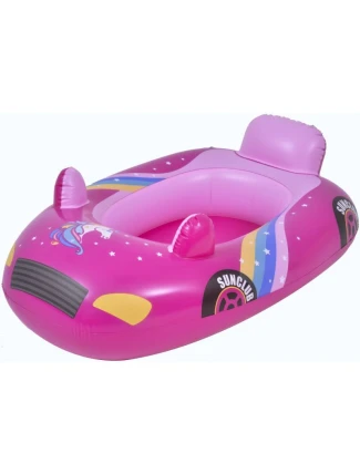 NAFUKOVACÍ ČLUN AUTO NA PLAVÁNÍ 86X60,5CM 37621 RŮŽOVÝ