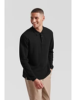 Fruit of the Loom Premium Polo LSL Piqué polo s dlouhým rukávem 16.3310 black Fruit of the Loom Premium Polo LSL Piqué polo s dlouhým rukávem 16.3310 black