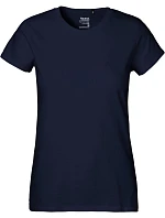 Neutral O 80001 Dámské tričko z těžké bio bavlny 77.8001 navy Neutral O 80001 Dámské tričko z těžké bio bavlny 77.8001 navy