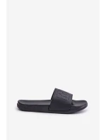 Lehké Pánské Žabky S Logem Big Star OO174030 Černé