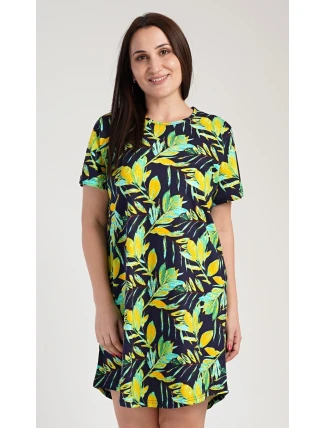 Dámská noční košile s krátkým rukávem Paulína