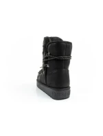 D.Franklin dámské sněhové boty zimní módní kožešina zateplené černé dámské