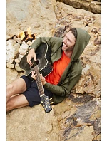 Fruit of the Loom Classic Hooded Sweat Jacket Mikina s kapucí 16.2062 red Fruit of the Loom Classic Hooded Sweat Jacket Mikina s kapucí 16.2062 red