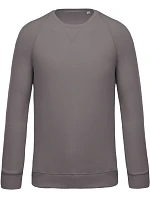 Kariban K 480 Pánská raglánová mikina z bio bavlny 20.K480 storm grey