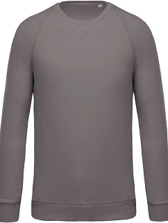 Kariban K 480 Pánská raglánová mikina z bio bavlny 20.K480 storm grey