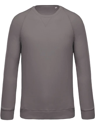 Kariban K 480 Pánská raglánová mikina z bio bavlny 20.K480 storm grey