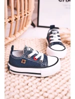 Dětské Klasické Tenisky Nízké BIG STAR HH374195 Tmavě Modré Dětské Klasické Tenisky Nízké BIG STAR HH374195 Tmavě Modré