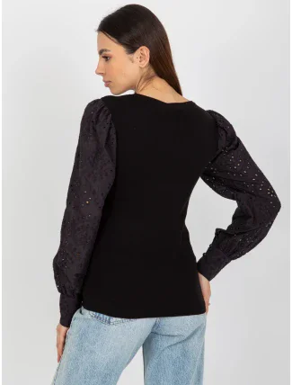 Dámská halenka TW BZ OB 046.62P černá - FPrice