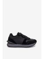 Dámské kožené tenisky Big Star HI-POLY SYSTEM – černé