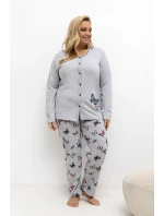 Pohodlná pyžama pro plnoštíhlé model 221199 Forever Pink