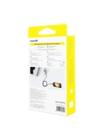 Baseus Dura USB-Type C 60W 2m kabel (červený/černý)