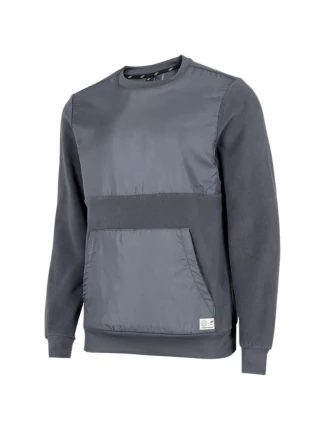 Pánská fleecová mikina s kapucí M H4Z22BLM01022S - 4F