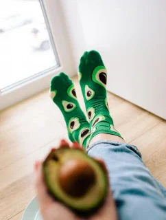 Dámské vzorované ponožky SKIETY