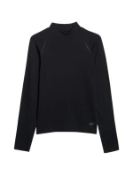 Pánské tričko s dlouhým rukávem 4F M417 deep black 4FWAW25TFLOM417 20S pánské