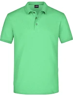 Daiber JN 710 Pánské elastické piqué polo 02.0710 lime green Daiber JN 710 Pánské elastické piqué polo 02.0710 lime green